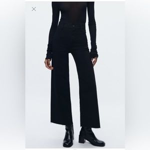 Zara High-Waisted Sailor Jeans
